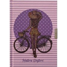 Şık Desenli Kilitli Anahtarlı Hatıra Defteri, Güvenle Saklayın