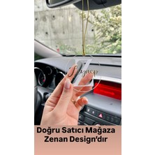 Kişiye Özel Pleksi Dikiz Aynası Araba Süsü, Şık ve Dayanıklı Araç Aksesuarı