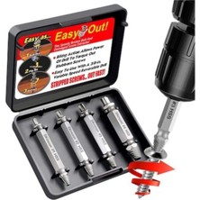 Normadia 4'lü Ters Kılavuz Vida Sökme Seti, Pratik ve Güvenilir Çözüm