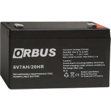 Normadia 6V 7AH Akü, Otobüs Boyutlu, Güçlü ve Güvenilir Enerji Kaynağı