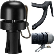 Heugers Brıvıga Gri Sol Taraf Drop Bar Bisiklet Zili – Bakır & Alüminyum, 80DB, Yol Bisikleti Uyumlu