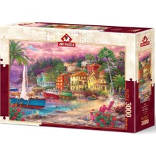 Art Puzzle 3000 Parça Eflatun Kıyılar 5527