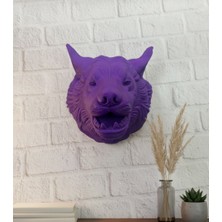 Zero Land Lvsqvr Mor Kurt Figürü Duvar Aksesuarı