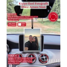 Kişiye Özel Fotoğraflı Dikiz Aynası Süsü, Şık ve Özel Hediye