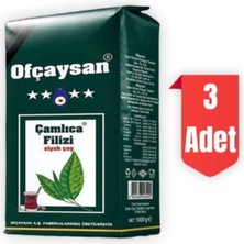 Pazarcan Ofçaysan Ofçay Çamlıca Filizi Siyah Çay 3000 Gr.