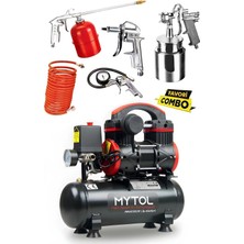 Normadia Yüksek Hızlı 6l Hava Kompresörü ve Havalı Aletler Seti