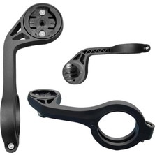 Heugers Brıvıga Siyah Naylon Bisiklet Bilgisayarı Tutucu – Garmin, Bryton ve Wahoo Uyumlu