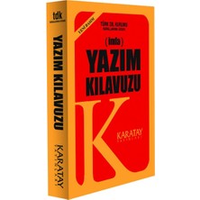 4e Yazım Klavuzu Plastik Kapak 1.hamur Sarı Karatay Yayınevi