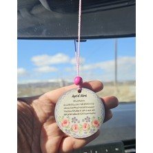 Şık Araç Dikiz Aynası Süsü, Nazar Duası ve Ayetel Kürsi Detaylarıyla