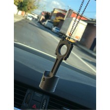 Şık ve Parlak Piston Ayna Süsü, Dekoratif ve Modern Tasarım