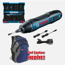 Bosch Pratik 3,6V Akülü Vidalama Seti, 2 Parça Aksesuar ile Çalışma Kolaylığı