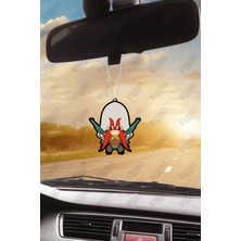 Çift Taraflı 2d Pleksi Oto Aynası Süsü Uv Baskılı, Şık ve Dayanıklı