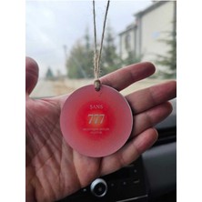 Ahşap 777 Şans Araba Süsü Dikiz Aynası Aksesuarı, Hediyelik Eşya