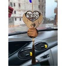 Şık Çift Pleksi Krom Metalik Araba Dikiz Aynası Süsü