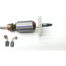 Normadia Makita Tipi 9227 Polisaj Endüvi Rotor Kollektör ve Kömürleri