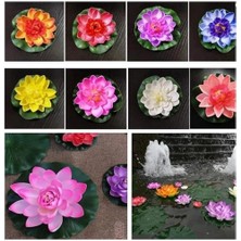 Popüler Sepet Dekoratif Yapay Lotus Çiçeği
