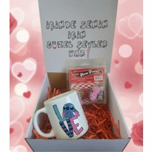 UltraMint Sevgililer Günü Özel Dikişli Hediye Seti, Romantik ve Şık Tasarım