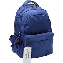 Harmela 2200 Hafif Kullanışlı Okul Sırt Çantası Okul Çantası Günlük Sırt Çantası Lacivert