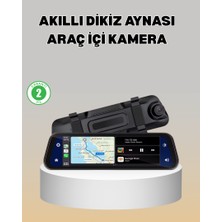 Zero Land Lvsqvr Gece Görüşlü Araç Dikiz Aynası Kamera Park Monitörlü