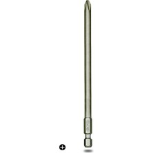 Normadia Yıldız Uç Vidalama Matkap Ucu Ph2 200MM, Güçlü ve Dayanıklı Tasarım