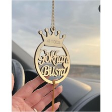 Şık ve Parlak Çift Taraflı Araba Dikiz Aynası Süsü Aksesuarı