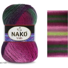 Nako Vals Ebruli Örgü Ipi 85794 / 5 Adet