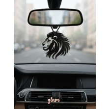 Şık Araba Dikiz Aynası Süsü, Aslan Temalı Araç Dekoru, Pla Malzeme