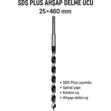 Normadia Uzun Spiral Ahşap Delme Ucu 25×460 Mm, Güçlü ve Dayanıklı Matkap Ucu