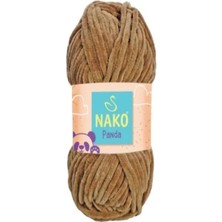 Nako Panda Kadife Örgü Ipi 14220 /5 Adet