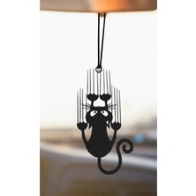 Araba Dikiz Aynası Süsü Kedi Pati Metal, Şık ve Eğlenceli Aksesuar