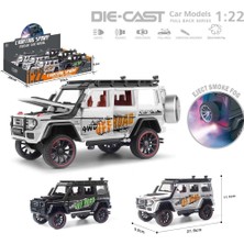 Vardem Oyuncak Çek Bırak 1:22 Sesli Işıklı Buharlı Off-Road Jeep VRD-HCL-801PA