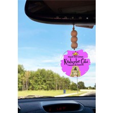 Şık Kadınım Temalı Pleksi Araba Süsü, Zarif ve Güncel Tasarım