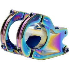 Heugers Trial Raptor AS-318 Gidon Boğazı 31.8mm Oil Slick Rainbow | Mtb, Enduro ve Trial Uyumlu Alüminyum Boğaz