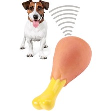 Corcoz Köpekler Için Sevimli Tavuk Budu Oyuncak – Sesli ve Eğlenceli Tasarım - CZ306