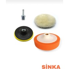 Normadia Pasta Cila Polisaj Sünger ve Cırtlı Parlatma Seti, Profesyonel Temizlik Araçları