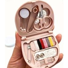 Corcoz Taşınabilir Mini Dikiş Seti – Seyahat ve Acil Durum Tamir Kiti Iğne, Iplik, Makas ve Aksesuarlar - CZ320