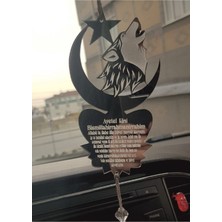 Çift Taraflı Bozkurt Model Pleksi Araba Süsü, Dikiz Aynası Süsü