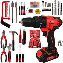 Normadia Çift Akülü Matkap ve Vidalama Seti, 36V, Dayanıklı ve Kullanışlı