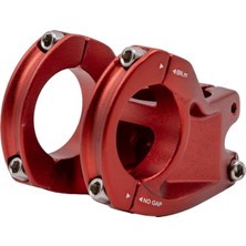 Heugers Trial Raptor AS-318 Gidon Boğazı 31.8mm Kırmızı | Mtb, Enduro ve Trial Uyumlu Alüminyum Boğaz