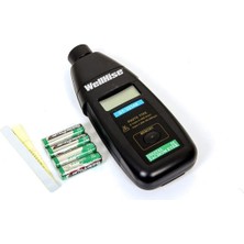 Normadia Dijital Lazer Takometre, 1-99.999 Rpm, Temassız Ölçüm, Hız ve Döngü Takip