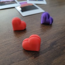 Kalp Fotoğraf Standı 3'lü Set