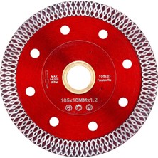 Normadia 115 mm Granit ve Mermer Kesme Diski, Turbo Kesici, Hassas ve Dayanıklı