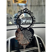 Pleksi Dikiz Aynası Süsü, Araba Için Şık Dekorasyon Aksesuarı