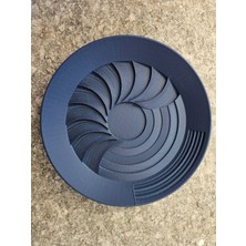 Altın Arama Kabı Mavı 25CM Capta