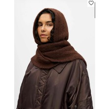 Venüs Design Atkılı Balaklava Kızıl Kahve Renkli Kadın Kullanımı İçin Tasarlandı