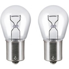 Otohousse Super Light BA15D 94 S25 21W 12V Halojen Fren Sinyal Ampulü Çift Duy 2 Adet Sarı