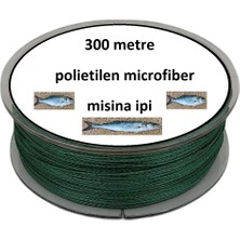 Kanonik Education Misina 300m Polietilen Microfiber 2.0 Ip Misina Yeşil