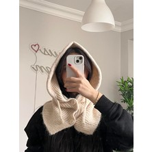 Venüs Design Düğmeli Balaklava Kadın Renkli Kış Sezonu İçin Şık Tasarım