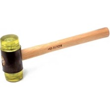 Kanonik Education Vidalı Yumuşak Plastik Tokmak / Çekiç No:50