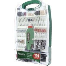 Normadia 110 Parça Mini Taşlama ve Gravür Seti, Profesyonel Kullanım Içi